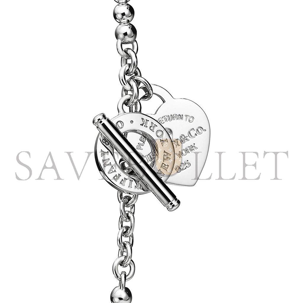 TIFFANY WRAP BEAD BRACELET IN SILVER WITH PEARLS AND A DIAMOND, SMALL 69783317 TIFFANY WRAP BEAD BRACELET IN SILVER WITH PEARLS AND A DIAMOND, SMALL 69783317